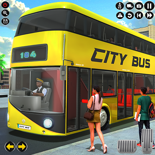 Trò chơi xe buýt thành phố 3D Mod