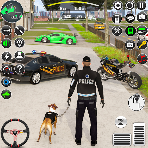 trò chơi giả lập xe cảnh sát Mod
