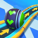 3D Super Rolling Ball Race Mod